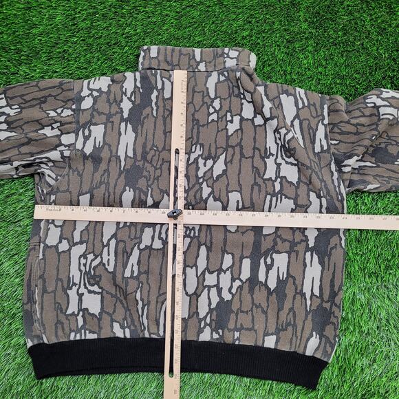 Vintage Treebark Hunting Zip Jacket Women S/M 24x23 Baggy USA - Picture 4 of 12